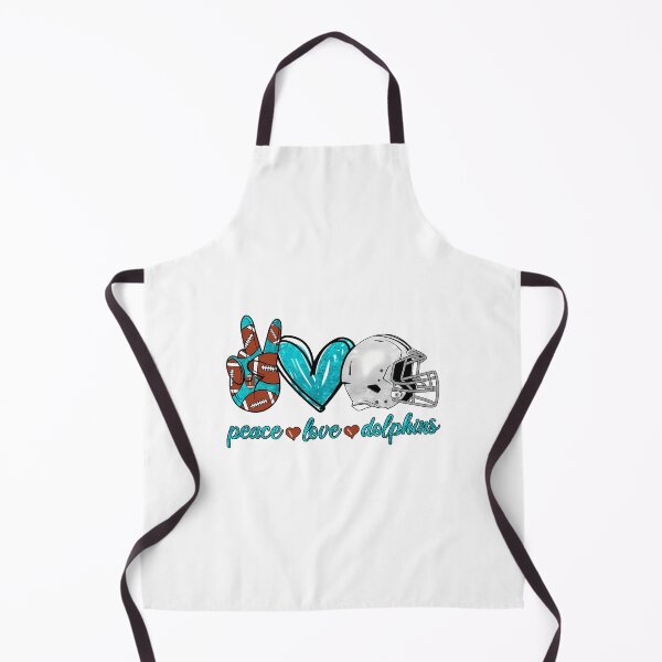 Item preview, Peace Love Dolphins - Football Team designed and sold by zarinaks.
