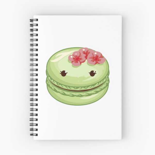 Item preview, Green Matcha Macaron Sticker – Floral French Pastry Dessert Vinyl Decal for Laptop, Water Bottle & Journal designed and sold by Pandey14.