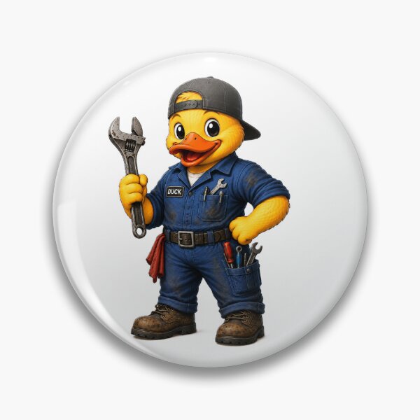Item preview, Mechanic Duck designed and sold by Thor-stone.