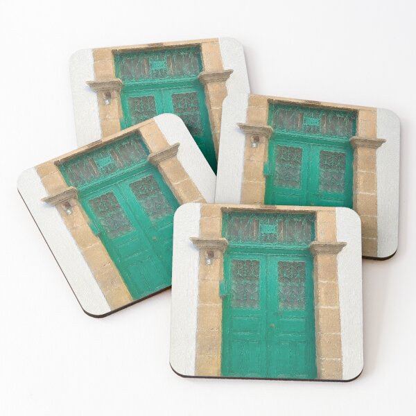 Item preview, Bright Green Door, in old town in North Cyprus,  designed and sold by Crafted-by-Nico.