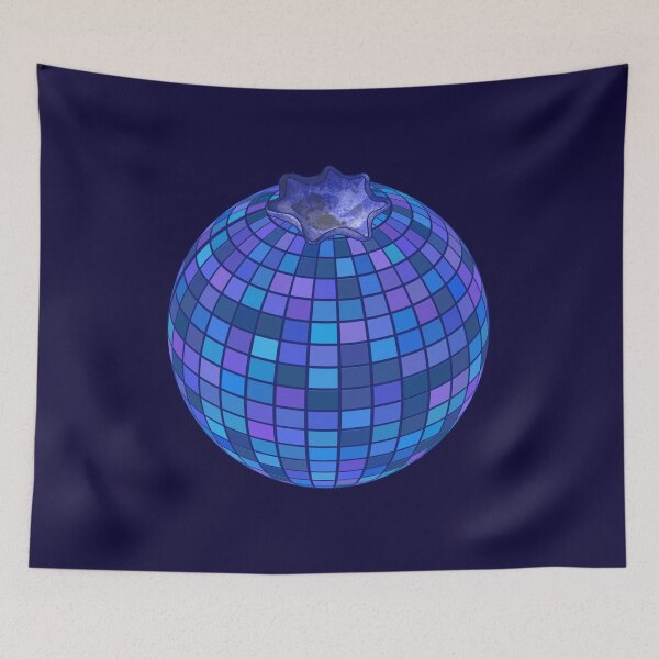 Item preview, Bola de discoteca de arándanos designed and sold by glowvim.