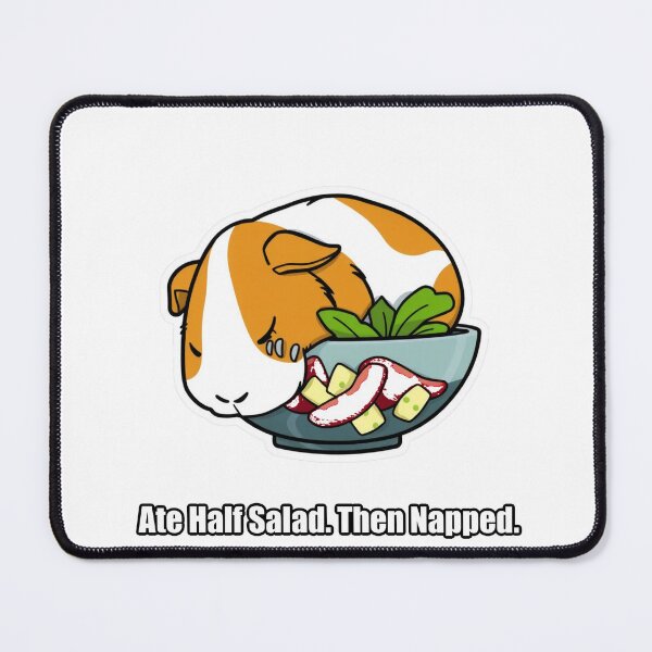 Item preview, Guinea Pig - Ate Half Salad Then Napped - Funny Guinea Pig Gift designed and sold by pawdrops.
