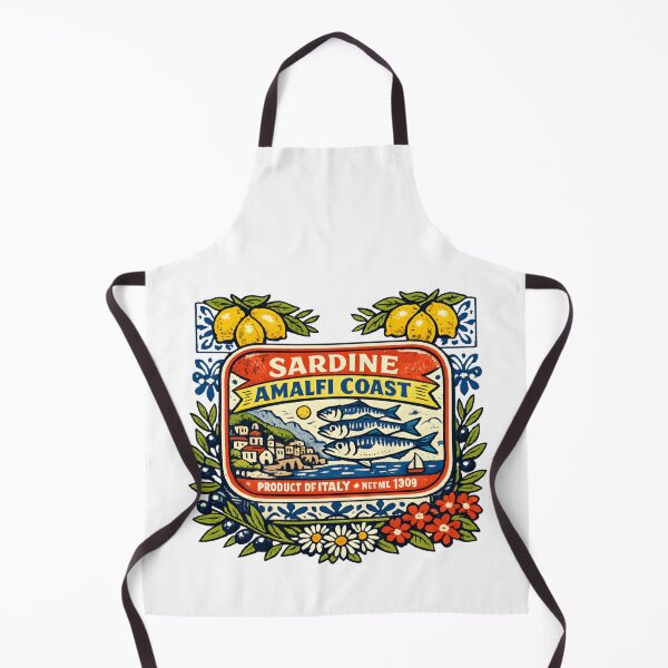 Item preview, Amalfi Coast Sardine Tin Italian Riviera Vintage Souvenir Mediterranean Summer designed and sold by Artycom.