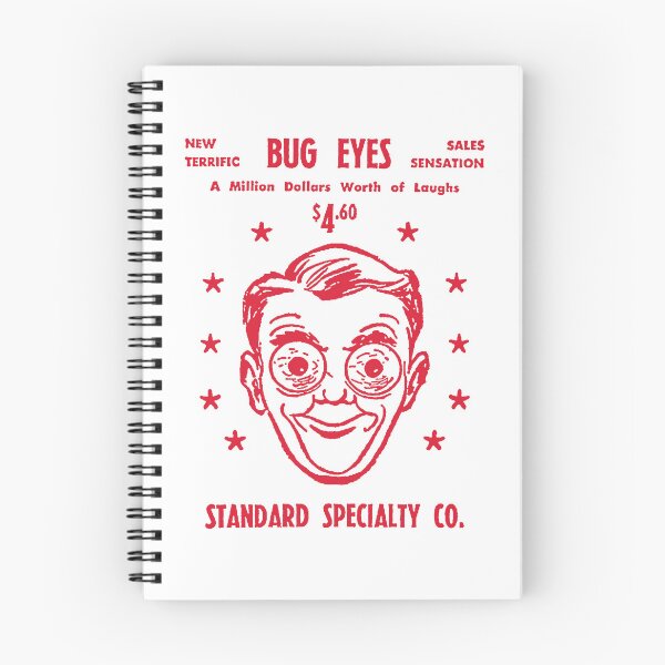 Item preview, Bug Eyes Novelty Retro Ad designed and sold by GoGoPotatoPrint.