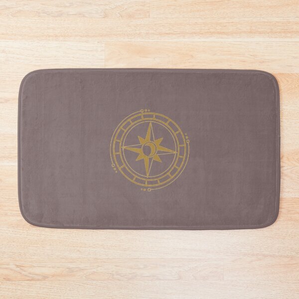 Item preview, Celestial Compass: Golden Alchemical Star & Moon Navigation Symbol designed and sold by 63Hotpeppers.