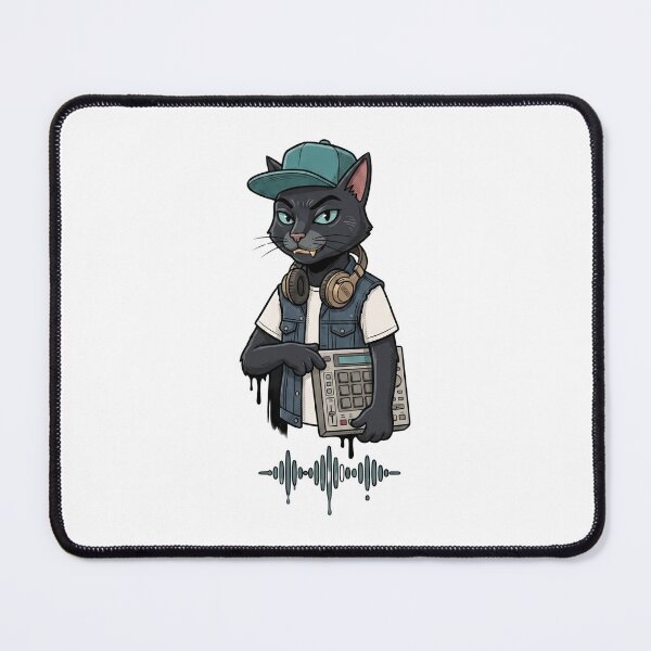 Item preview, Black Cat Music Producer designed and sold by dat-graffiti.