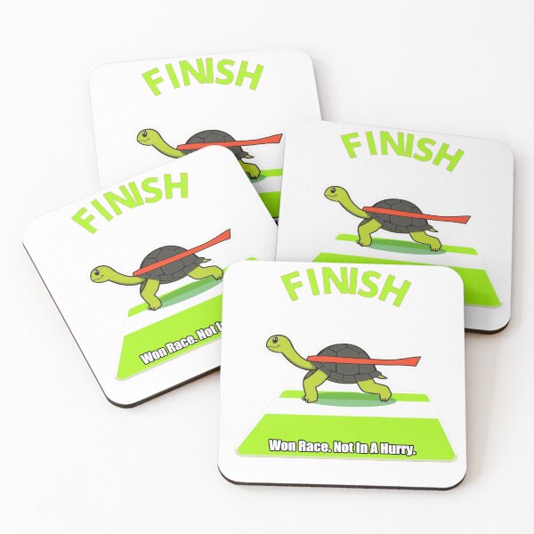 Item preview, Turtle - Won Race Not In A Hurry - Funny Turtle Gift designed and sold by pawdrops.