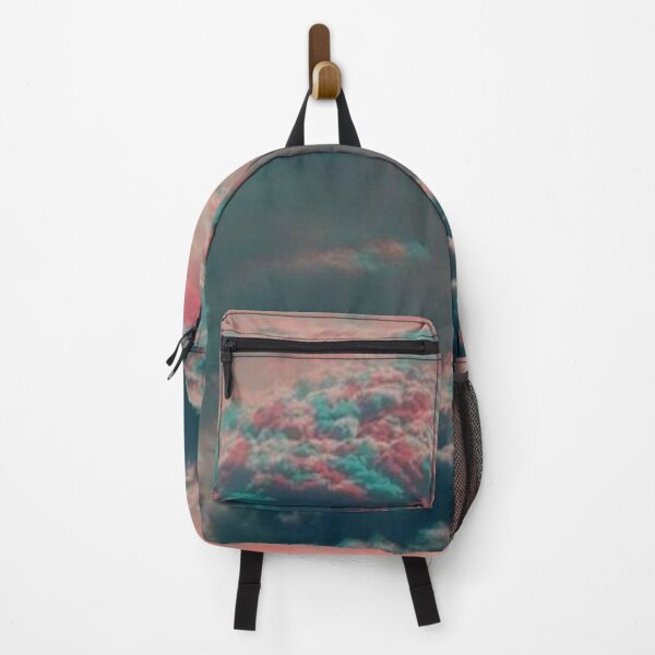 Item preview, Dreamy Pink and Teal Vaporwave Clouds - Aesthetic Lofi Sky designed and sold by LYAN-STORE.