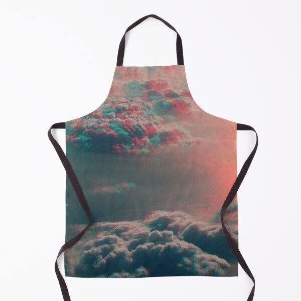 Item preview, Dreamy Pink and Teal Vaporwave Clouds - Aesthetic Lofi Sky designed and sold by LYAN-STORE.