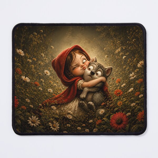 Item preview, red hood and the wolf designed and sold by Erlin Rudho.
