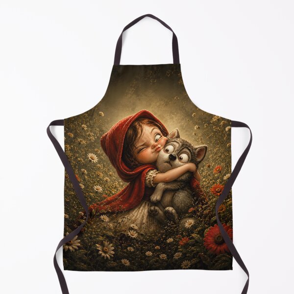Item preview, red hood and the wolf designed and sold by Erlin Rudho.