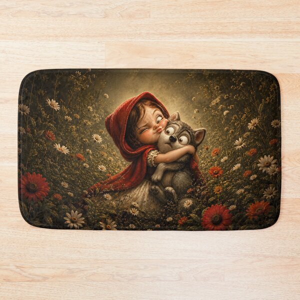 Item preview, red hood and the wolf designed and sold by Erlin Rudho.
