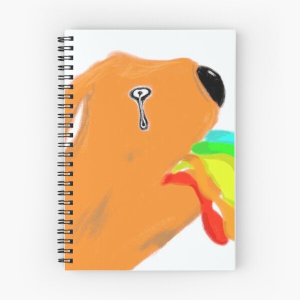 Item preview, Orange Crying Rainbow designed and sold by RainbwPukeArt.