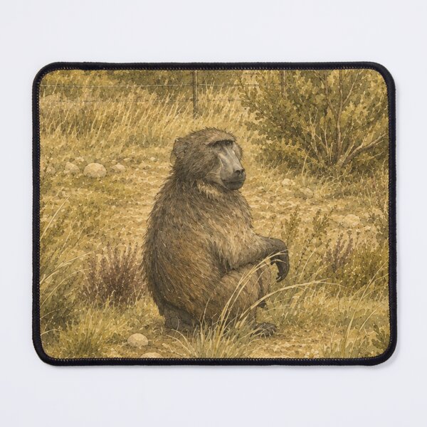 Item preview, Curious Baboon designed and sold by Forest Owl.