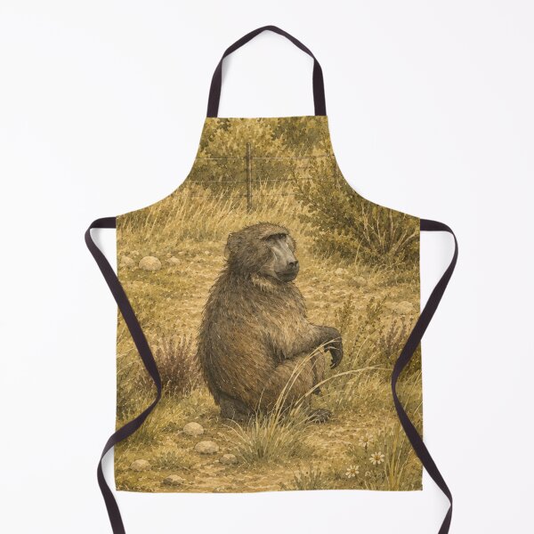 Item preview, Curious Baboon designed and sold by ForestOwl.