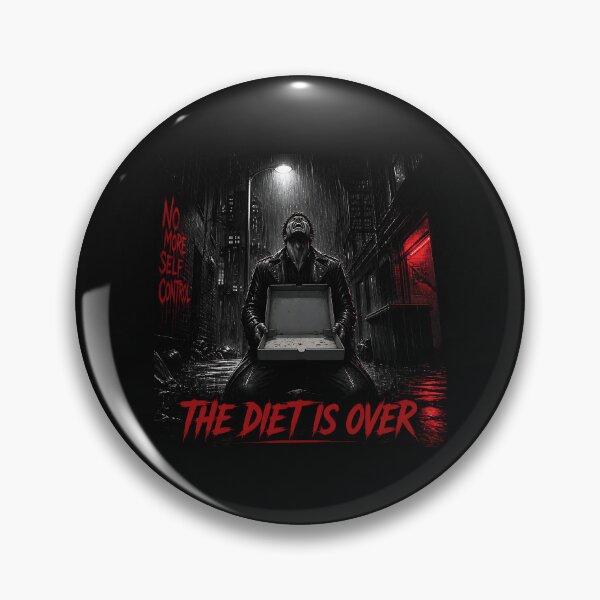 Item preview, The Diet Is Over - No More Self Control Funny Comic designed and sold by RareVisuals.