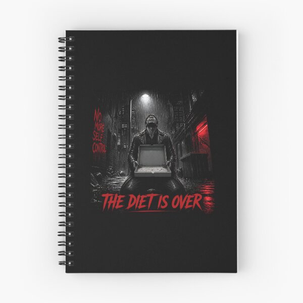 Item preview, The Diet Is Over - No More Self Control Funny Comic designed and sold by RareVisuals.