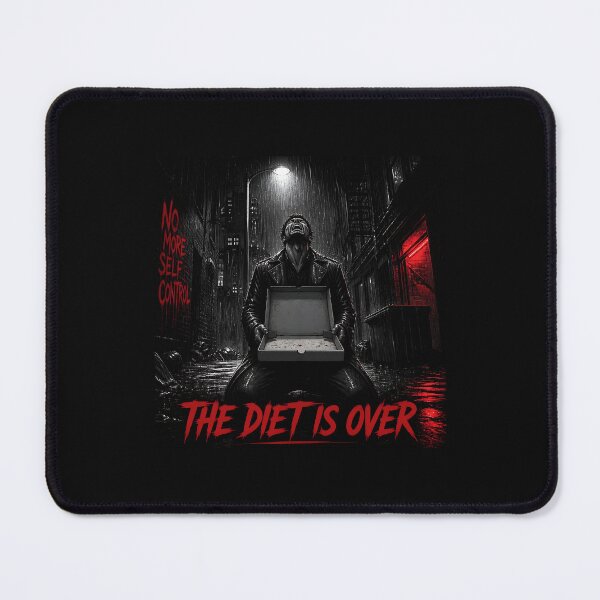 Item preview, The Diet Is Over - No More Self Control Funny Comic designed and sold by RareVisuals.