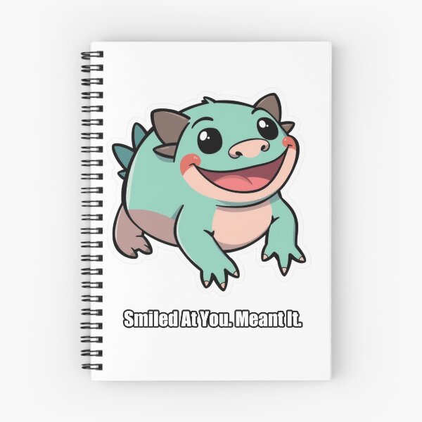 Item preview, Axolotl - Smiled At You Meant It - Funny Axolotl Gift designed and sold by pawdrops.