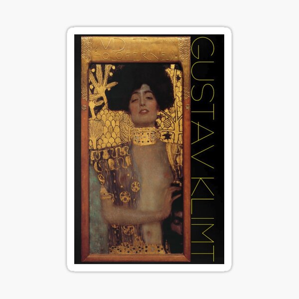 Judith und Holofernes... Gustav Klimt 1901 Sticker