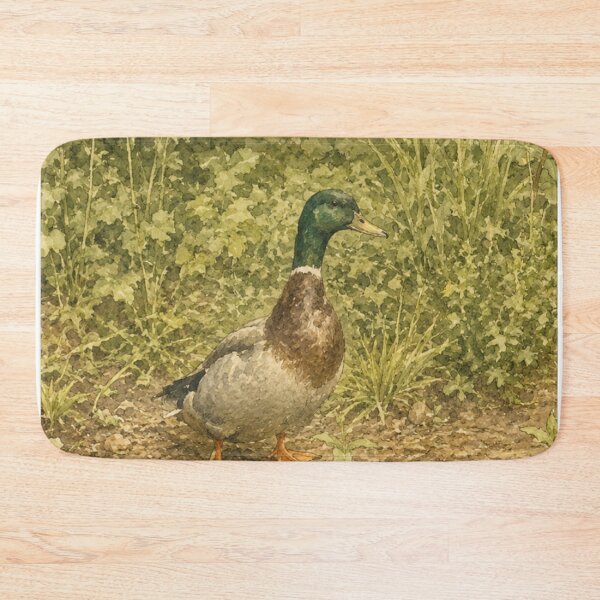 Item preview, Peaceful Mallard Duck designed and sold by Forest Owl.