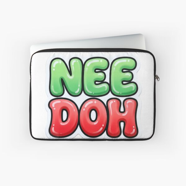 Item preview, Nee Doh Inspired Bubble Letter Sticker | Cute Glossy Typography | Kawaii Squishy Aesthetic designed and sold by Bhaskar Digital Art.