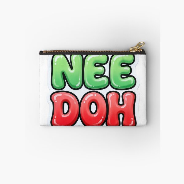 Item preview, Nee Doh Inspired Bubble Letter Sticker | Cute Glossy Typography | Kawaii Squishy Aesthetic designed and sold by Bhaskar Digital Art.
