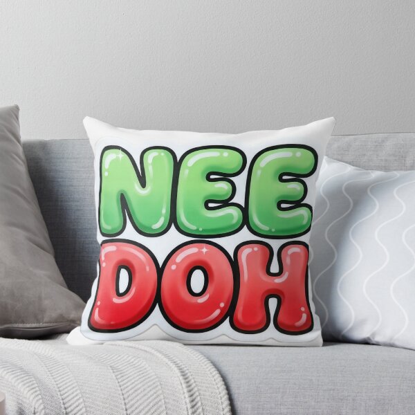 Item preview, Nee Doh Inspired Bubble Letter Sticker | Cute Glossy Typography | Kawaii Squishy Aesthetic designed and sold by Bhaskar Digital Art.