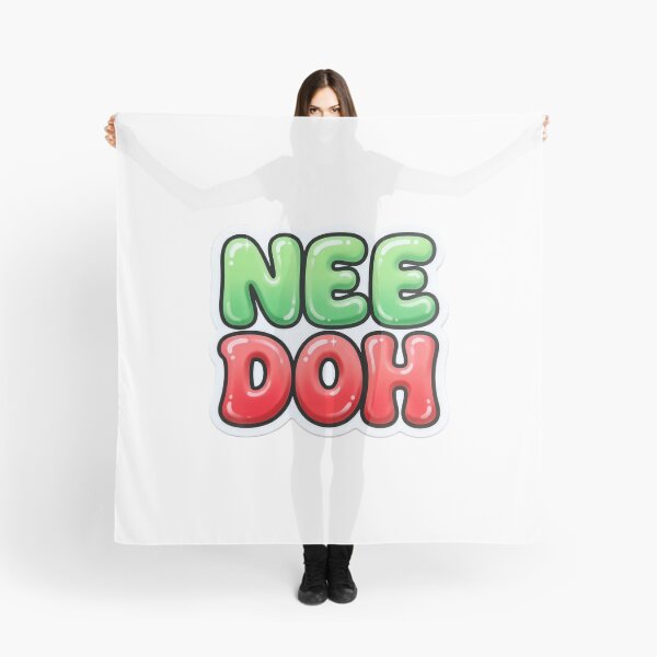 Item preview, Nee Doh Inspired Bubble Letter Sticker | Cute Glossy Typography | Kawaii Squishy Aesthetic designed and sold by Bhaskar Digital Art.