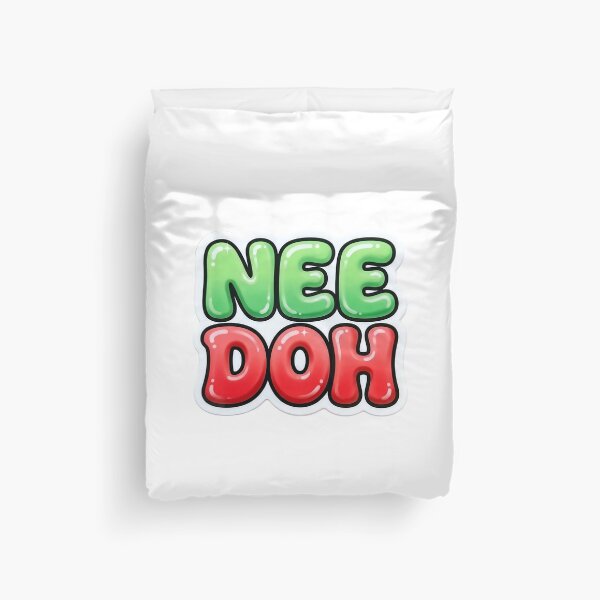 Item preview, Nee Doh Inspired Bubble Letter Sticker | Cute Glossy Typography | Kawaii Squishy Aesthetic designed and sold by Bhaskar Digital Art.