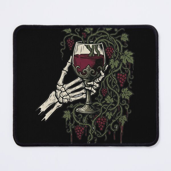 Item preview, Eternal Red Wine Skeleton Hand designed and sold by BHP Studio.