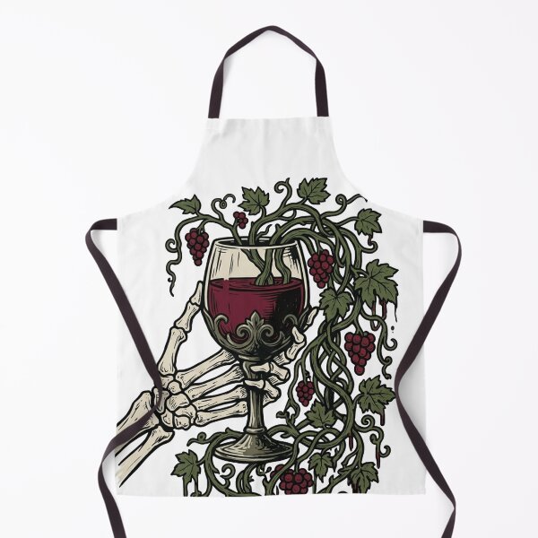 Item preview, Eternal Red Wine Skeleton Hand designed and sold by BHP Studio.