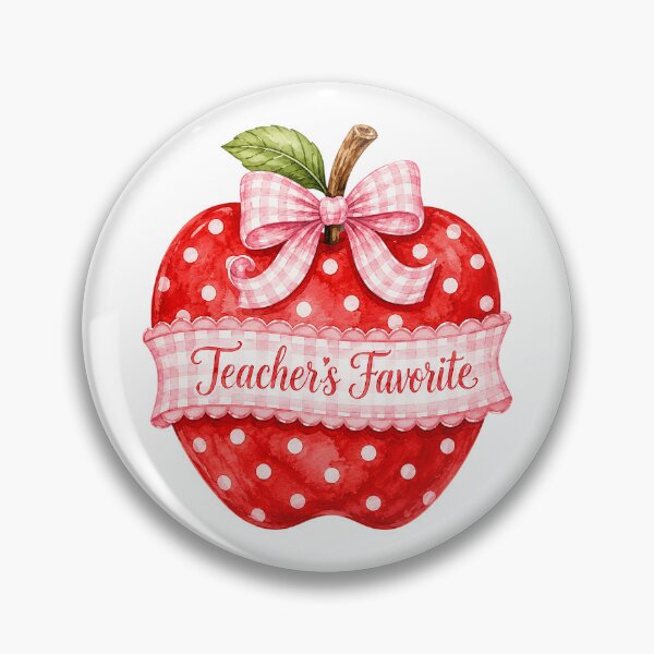 Item preview, Teachers Favorite Coquette Apple Design designed and sold by wingedpendesign.