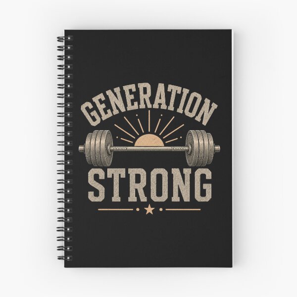 Item preview, Generation Strong Weightlifting Gym Fitness Motivation Design designed and sold by HumbleAthlete.