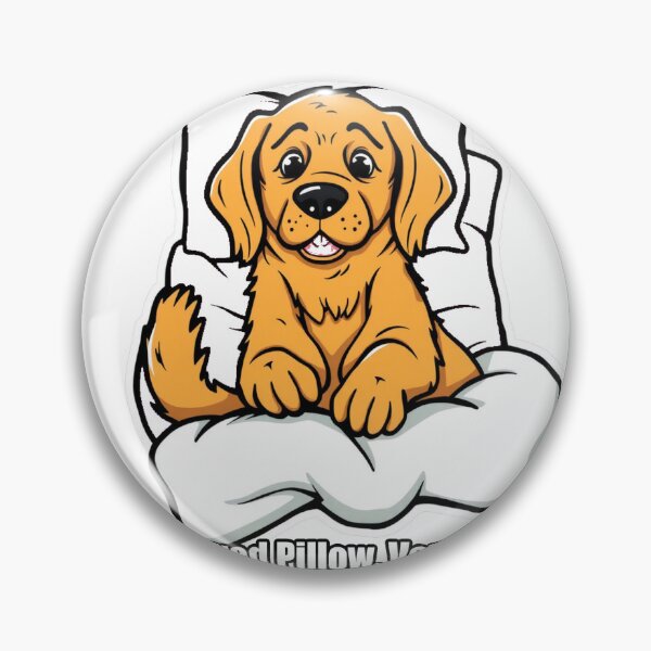 Item preview, Golden Retriever - Destroyed Pillow Very Sorry - Funny Dog Gift designed and sold by pawdrops.