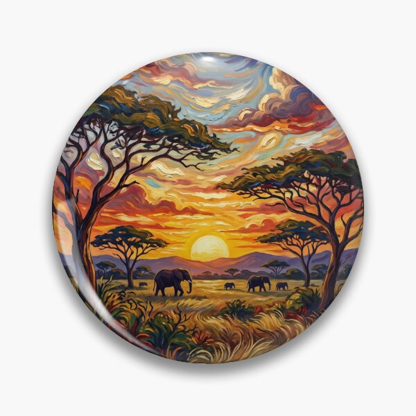 Item preview, Kruger National Park Safari Wildlife Travel Poster designed and sold by dudelinart.