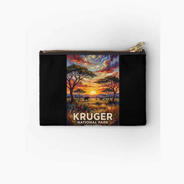 Item preview, Kruger National Park Safari Wildlife Travel Poster designed and sold by dudelinart.
