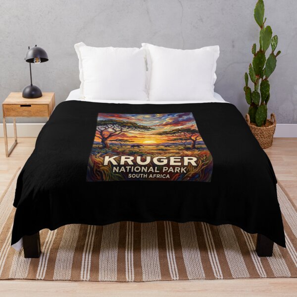 Item preview, Kruger National Park Safari Wildlife Travel Poster designed and sold by dudelinart.