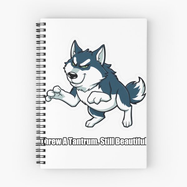 Item preview, Husky - Threw A Tantrum Still Beautiful - Funny Husky Gift designed and sold by pawdrops.