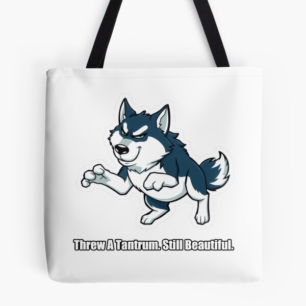 Item preview, Husky - Threw A Tantrum Still Beautiful - Funny Husky Gift designed and sold by pawdrops.