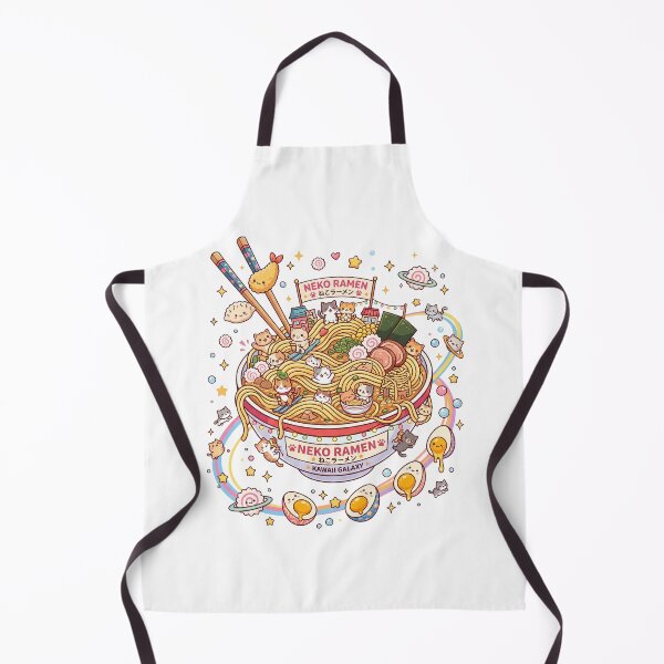 Item preview, Kawaii Neko Ramen Galaxy Cute Anime Cats designed and sold by CurioStick.
