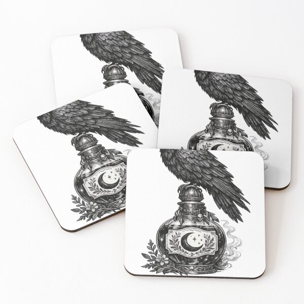 Artikelvorschau, Raven Potion Bottle entworfen und verkauft von TheRealTaria.