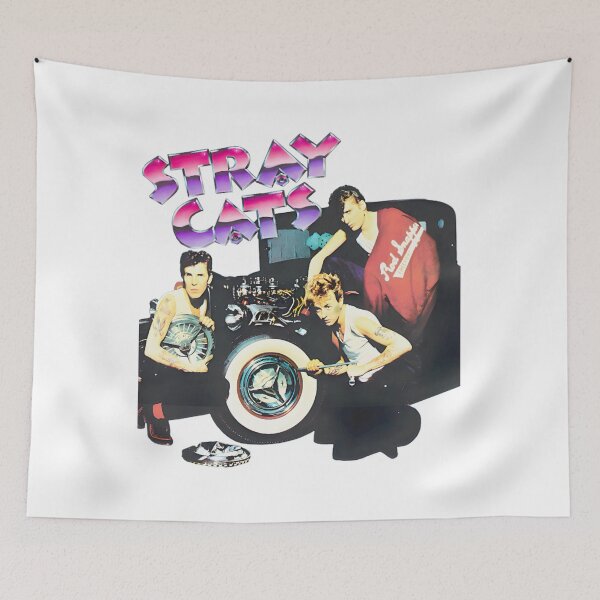 Item preview, Stray Cats Retro Rockabilly Band Art Limited Edition Active  designed and sold by Quicklack.
