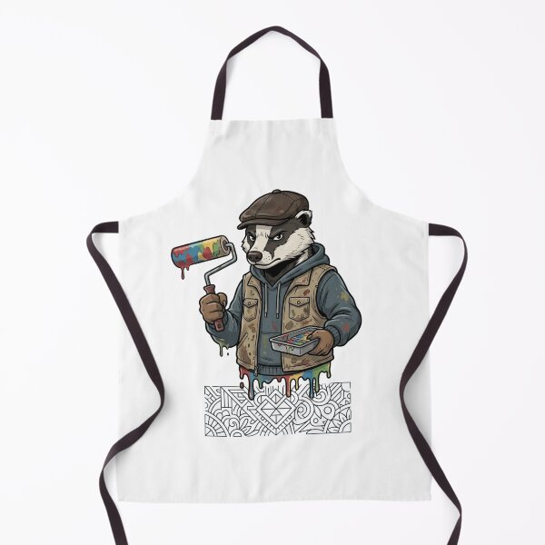 Item preview, Painter Badger with Paint Roller designed and sold by dat-graffiti.