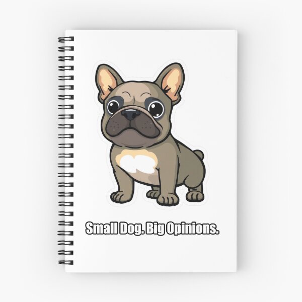 Item preview, French Bulldog - Small Dog Big Opinions - Funny Frenchie Gift designed and sold by pawdrops.