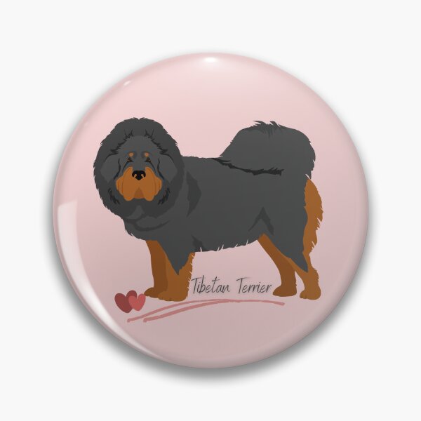 Item preview, Tibetan Terrier Illustration designed and sold by AnulaArt.