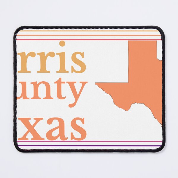 Item preview, Harris County Texas Highlighted on State Map designed and sold by TheIconSmith.