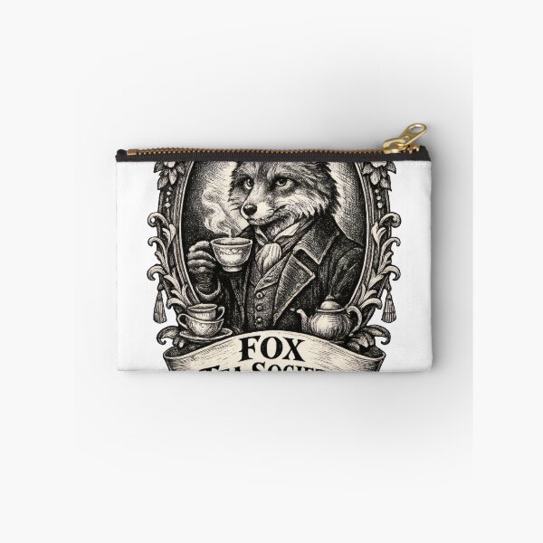 Item preview, Fox Tea Society Engraving designed and sold by TheRealTaria.