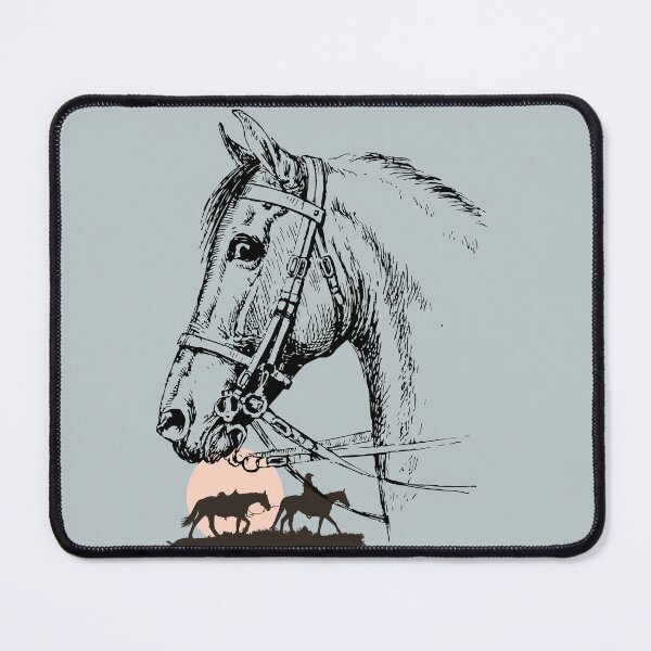 Item preview, Wild Horse Sketch Artwork designed and sold by W&RParadise.