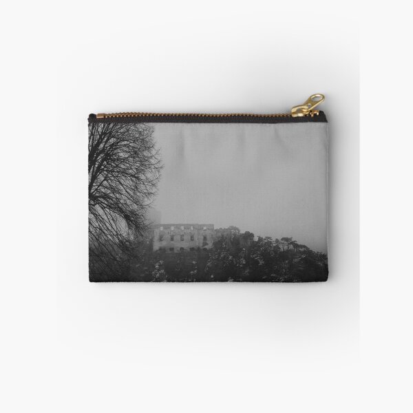 Item preview, Ancient Castle Ruins in Misty Winter Mountains designed and sold by EllenNortt.